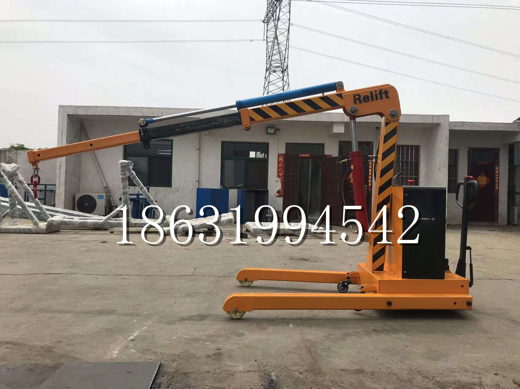 东势乡久征定做3吨三轮随车吊 农用园林绿化移树吊 平板工程用小吊机