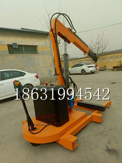 东势乡自卸车厢随车吊 自制轮式四不像起重机 四驱平板吊 5吨 贵盛